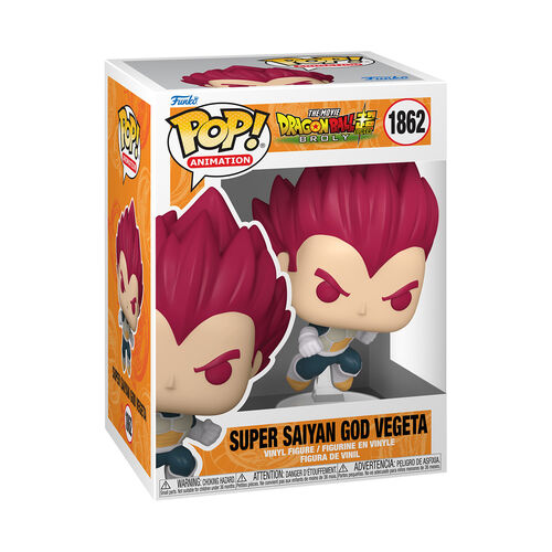 Figurine Funko POP! Figurine 1862 Dragon Ball Super Broly Super Saiyan God Vegeta