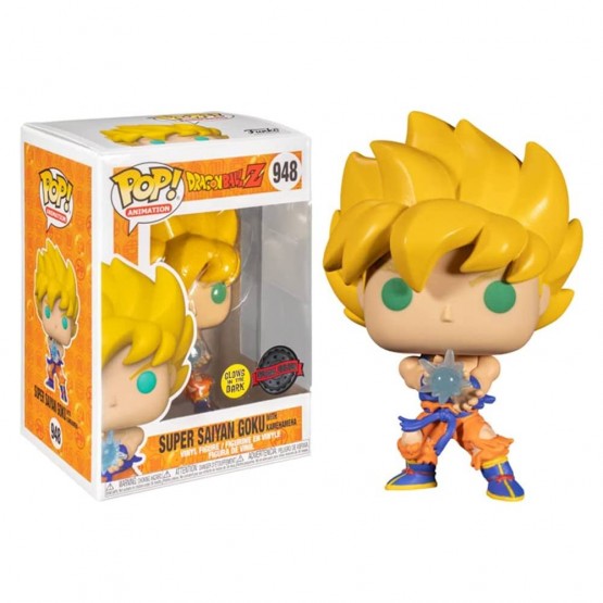 Funko Pop Animation Dragon Ball Z S9 San Goku with Kamehameha Wave